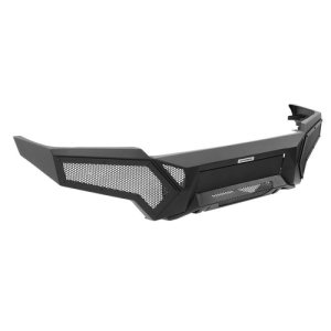 Toyota Tacoma Bumper - Front - Go Rhino - Element with Power Actuated Hide-Away Light Bar Mount - Textured Black - `16-`21